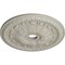 Ekena Millwork Tomango Egg & Dart Medallion (Canopies up to 6 3/4"), 27 7/8"OD x 3 7/8"ID x 2 1/2"P, Pot of Cream CM27TOPCC - alternate 4